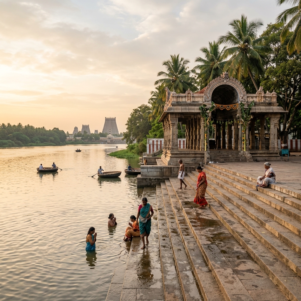 Cauvery Ghat Cleanliness Drive